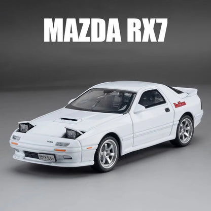 1:32 Mazda RX7 AE86 JDM Mazda MX5 Car Model