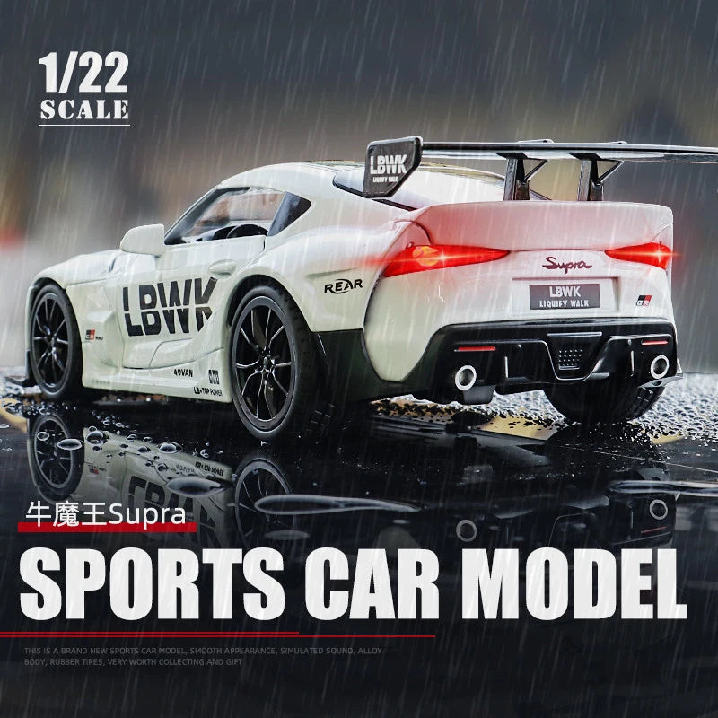 1:22 Supra GR LBWK Racing Car Toy