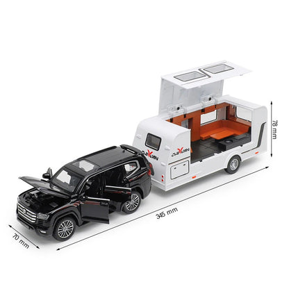 1:32 Benz G63 Cullinan  Wrangler Trailer