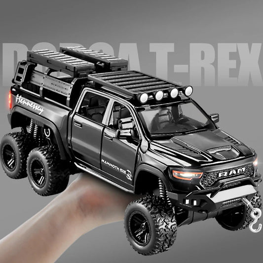 1:32 Dodge RAM 1500 TRX 6X6 Tyrannosaurus Rex Picku