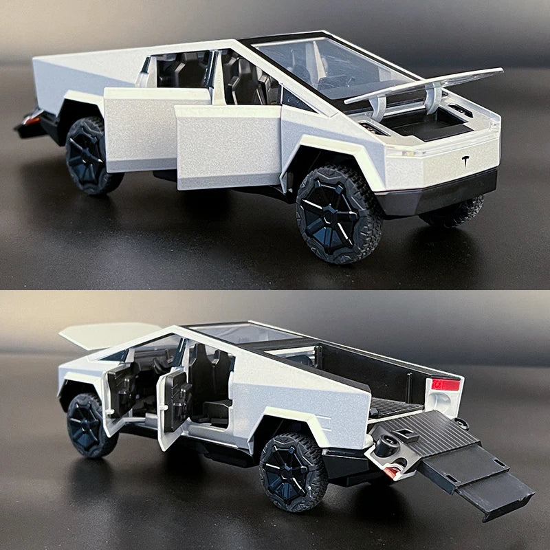 1:32 Cyber toy truck Model Y Trailer Car