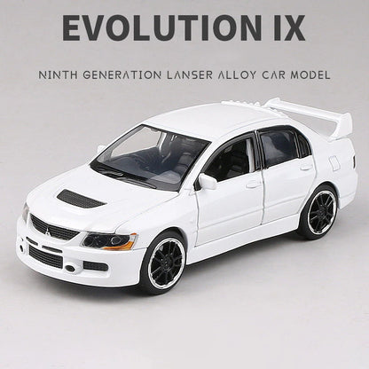 1:32 Mitsubishis JDM Lancer Evo X Open Door With Sound and Light