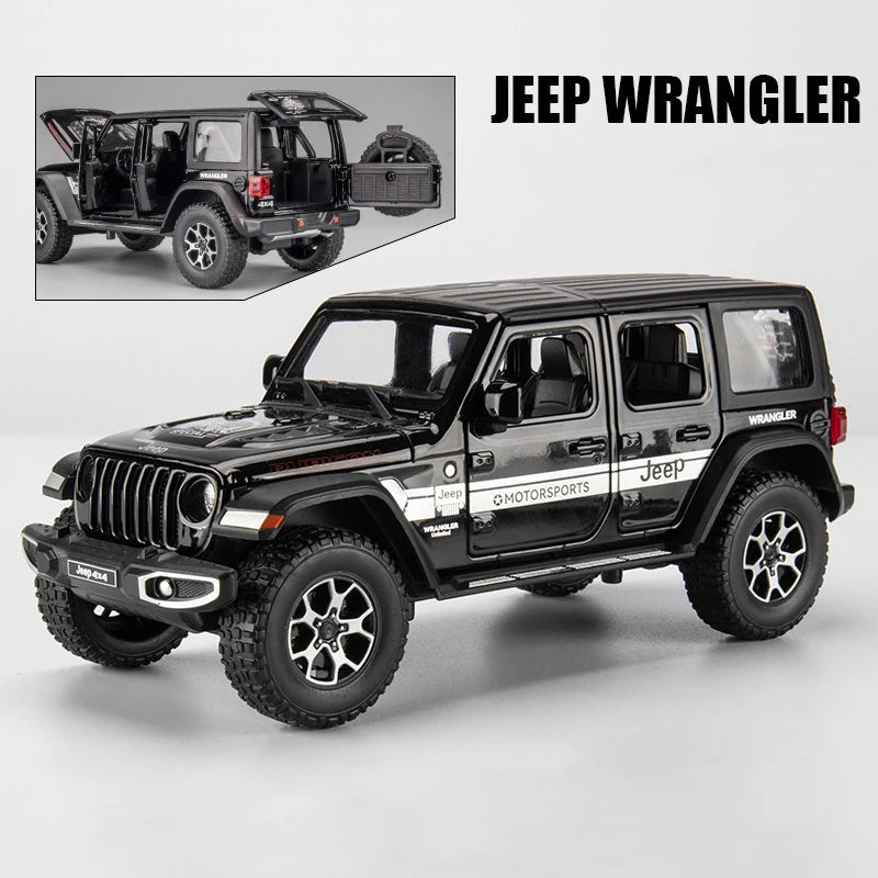 1:22 Jeeps Wrangler Rubicon