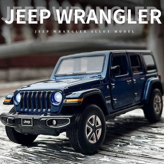 New 1:32 JEEPS Sahara Wrangler Simulation Toy