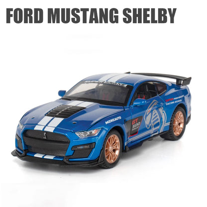 1:32 High Simulation Supercar Ford Mustang Shelby GT350 Car Model