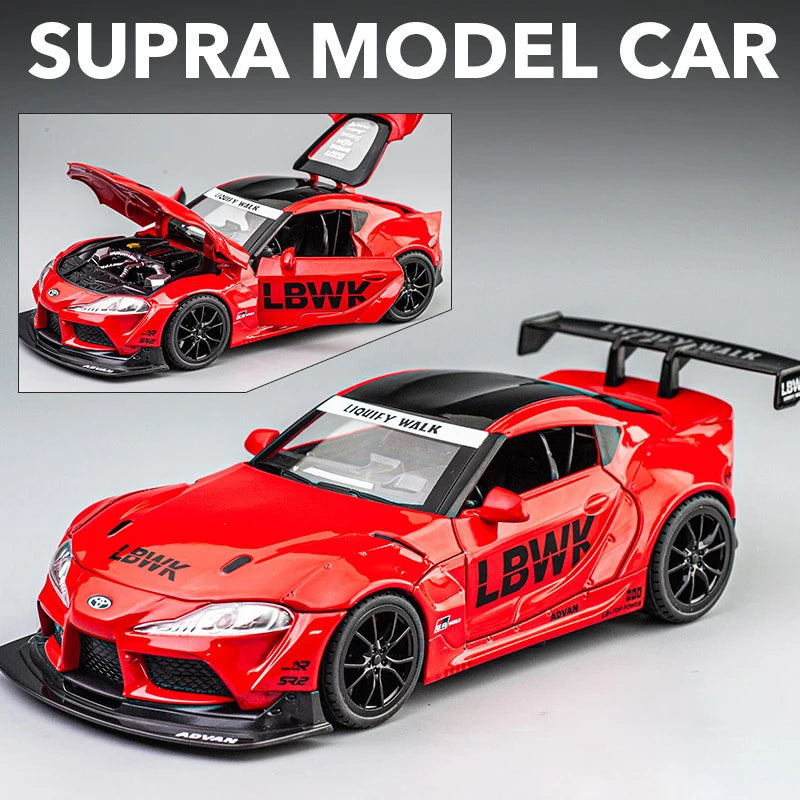 1:22 Supra GR LBWK Racing Car Toy