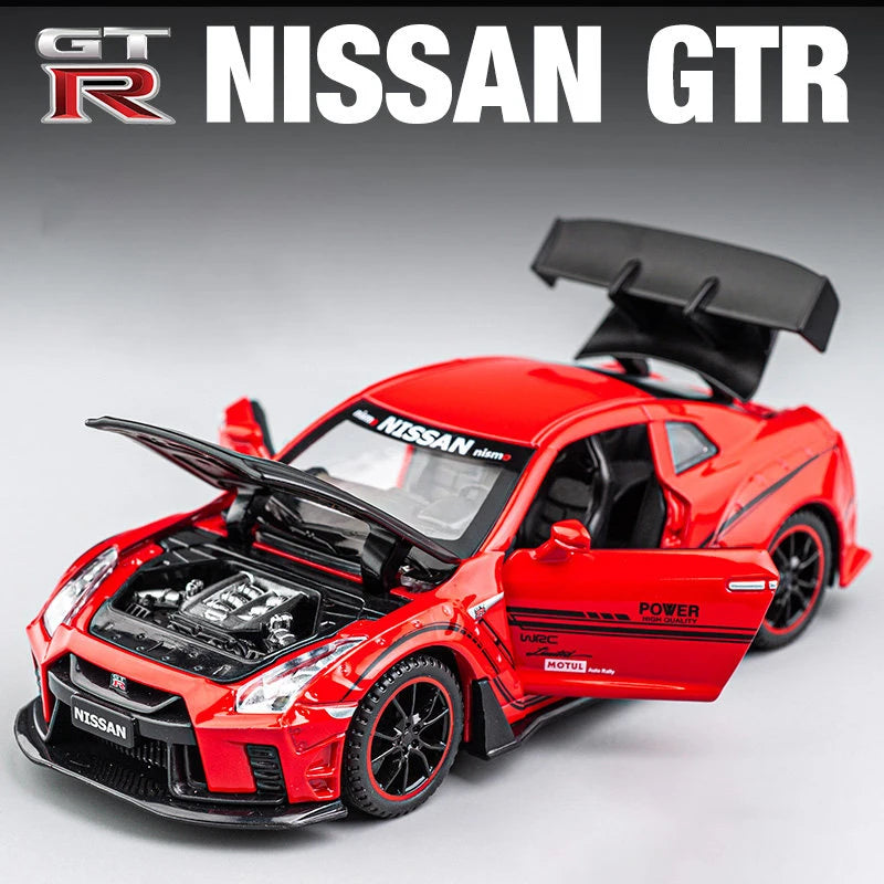 1:32 NISSAN GTR GT-R R35 R34 Supercar