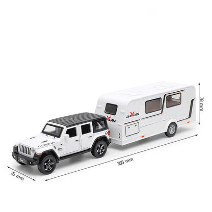 1:32 Benz G63 Cullinan  Wrangler Trailer