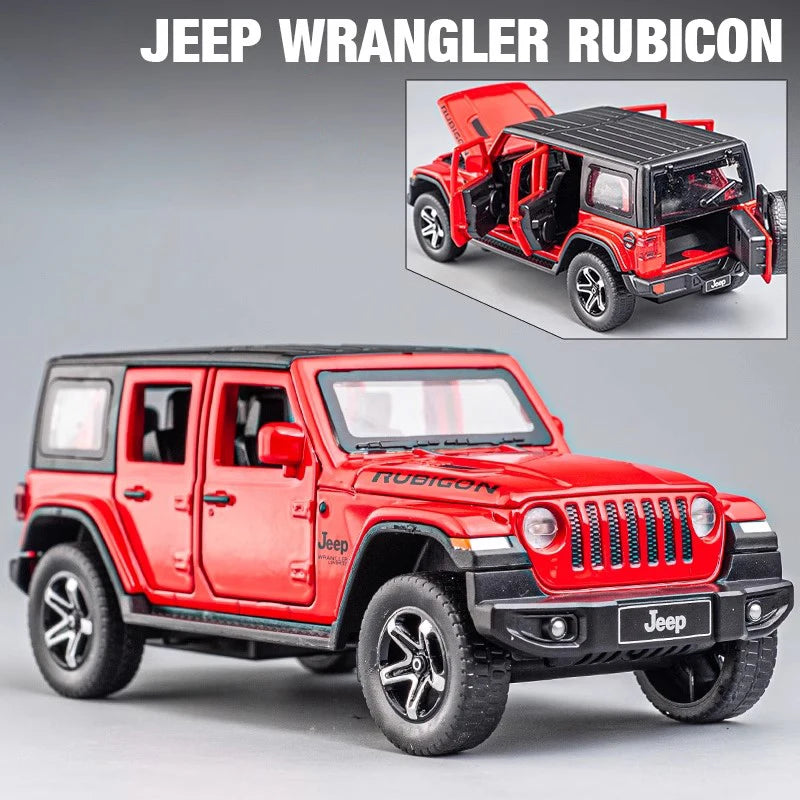 1:32 Jeeps Wrangler Rubicon Vehicle