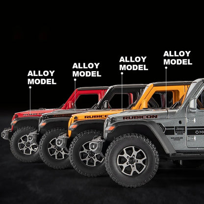 1:22 Jeeps Wrangler Rubicon