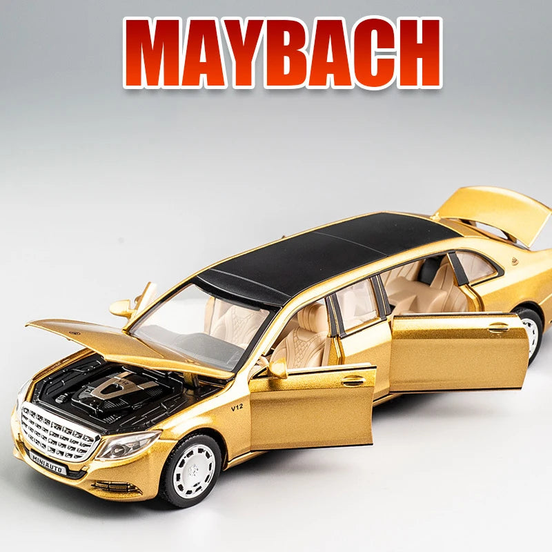 1:32 Toy Car Maybach S650 Extended edition Metal Toy