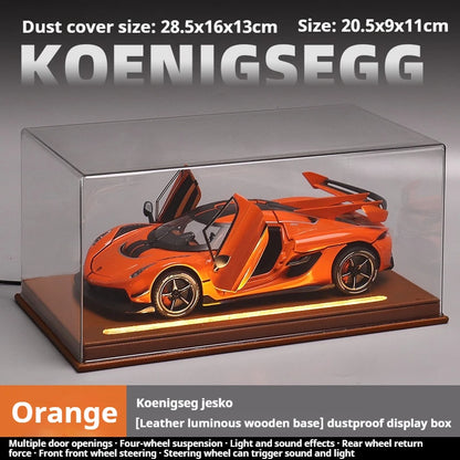 Koenigsegg 1:24 Car Model Simulation