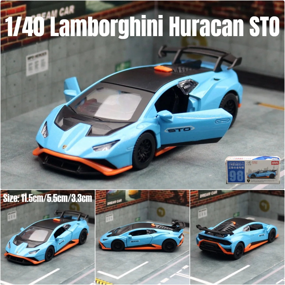 1:40 Lamborghini Huracan STO Supercar