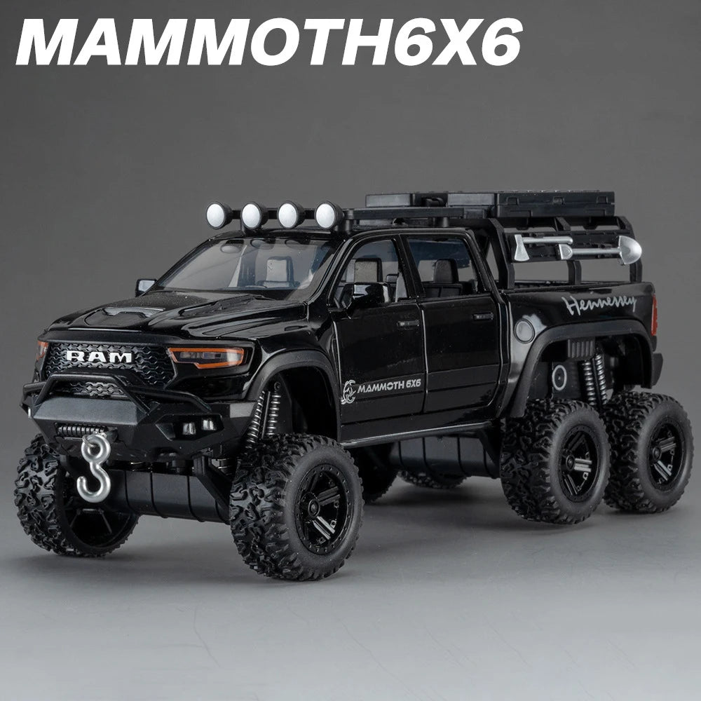 1:32 Dodge RAM 1500 TRX 6X6 Tyrannosaurus Rex Picku