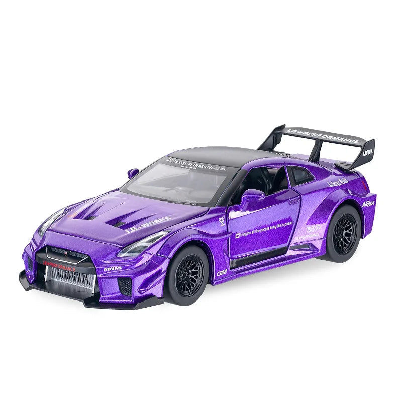 1:32 NISSAN GTR GT-R R35 R34 Supercar