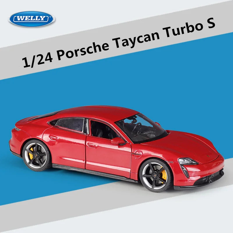 Welly 1:24 Porsche Taycan Turbo S