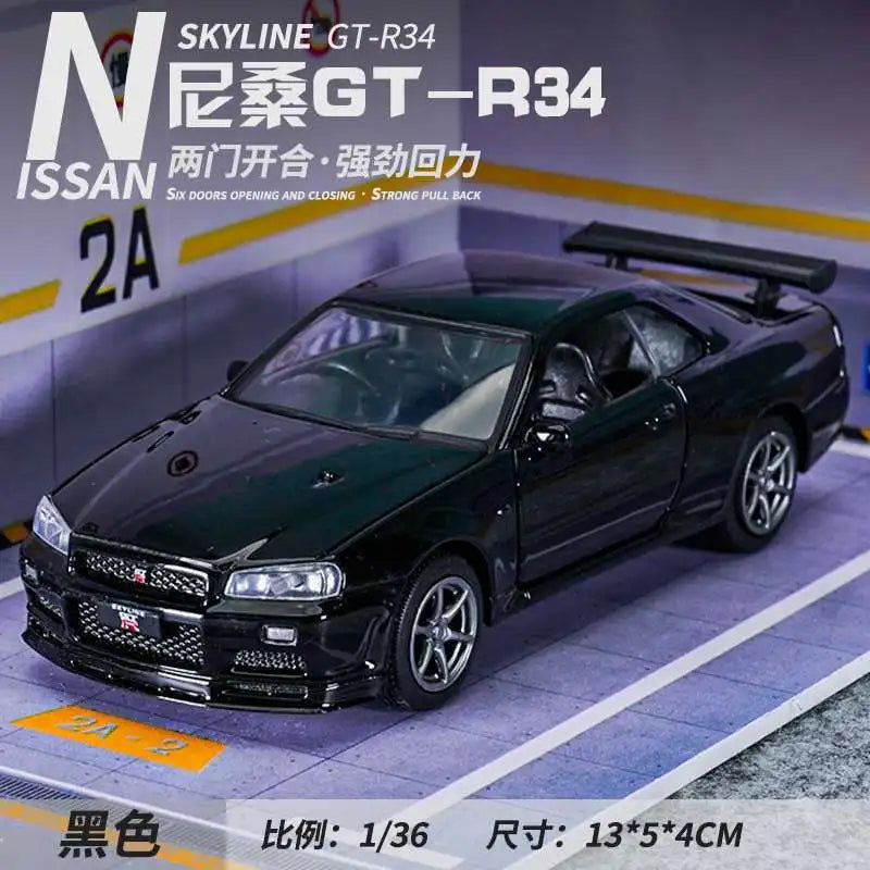 JKM 1:36 Nissan GTR R34