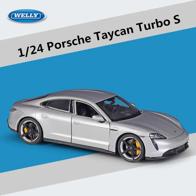 Welly 1:24 Porsche Taycan Turbo S