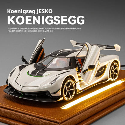 Koenigsegg 1:24 Car Model Simulation