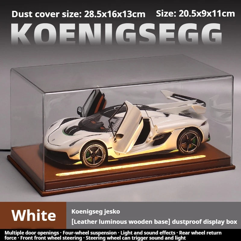 Koenigsegg 1:24 Car Model Simulation