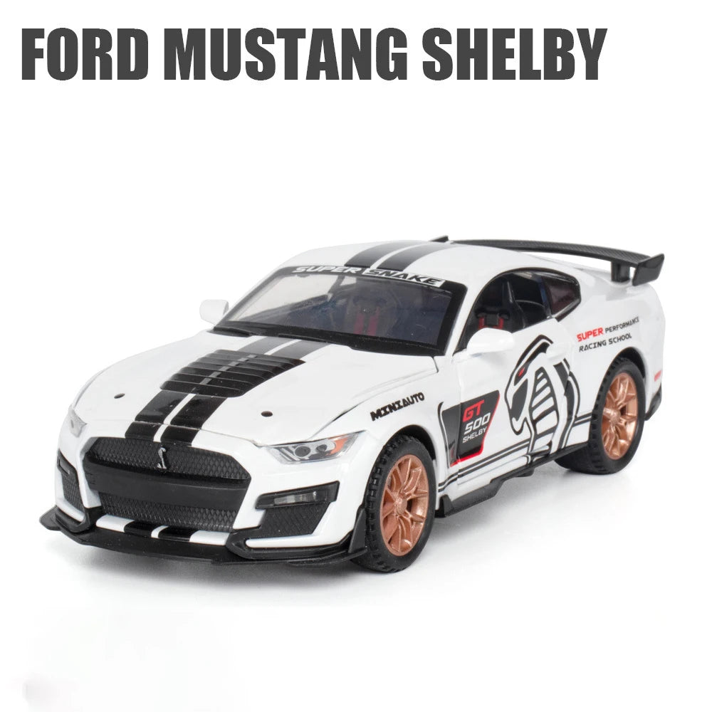 1:32 High Simulation Supercar Ford Mustang Shelby GT350 Car Model