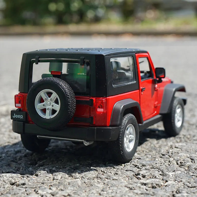 WELLY 1:24 Jeep Wrangler Rubicon 2007