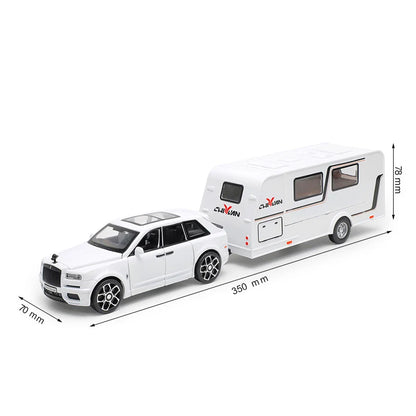 1:32 Benz G63 Cullinan  Wrangler Trailer