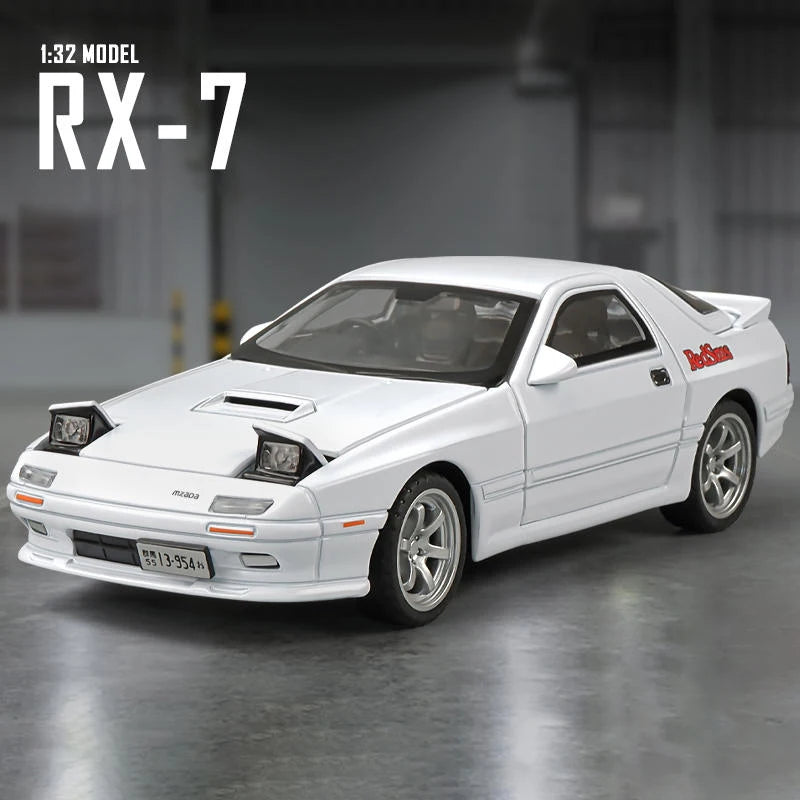 1:32 Mazda RX7 AE86 JDM Mazda MX5 Car Model