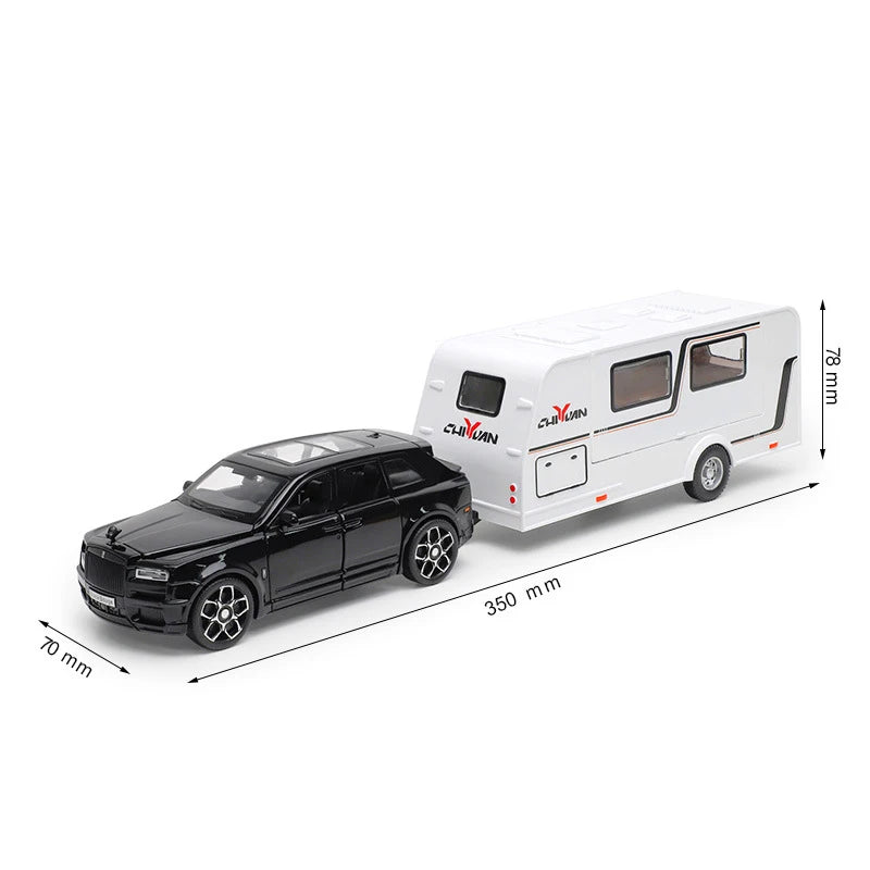 1:32 Benz G63 Cullinan  Wrangler Trailer