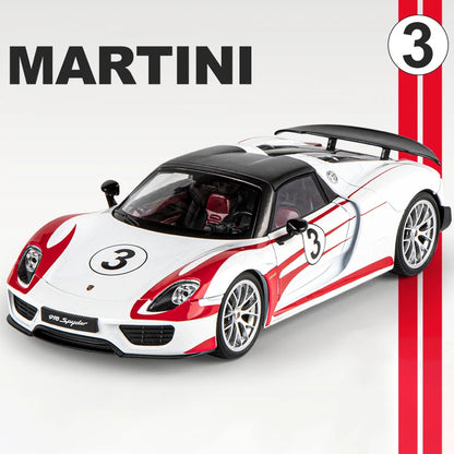 1:18 Porche 918 Spyder Martini