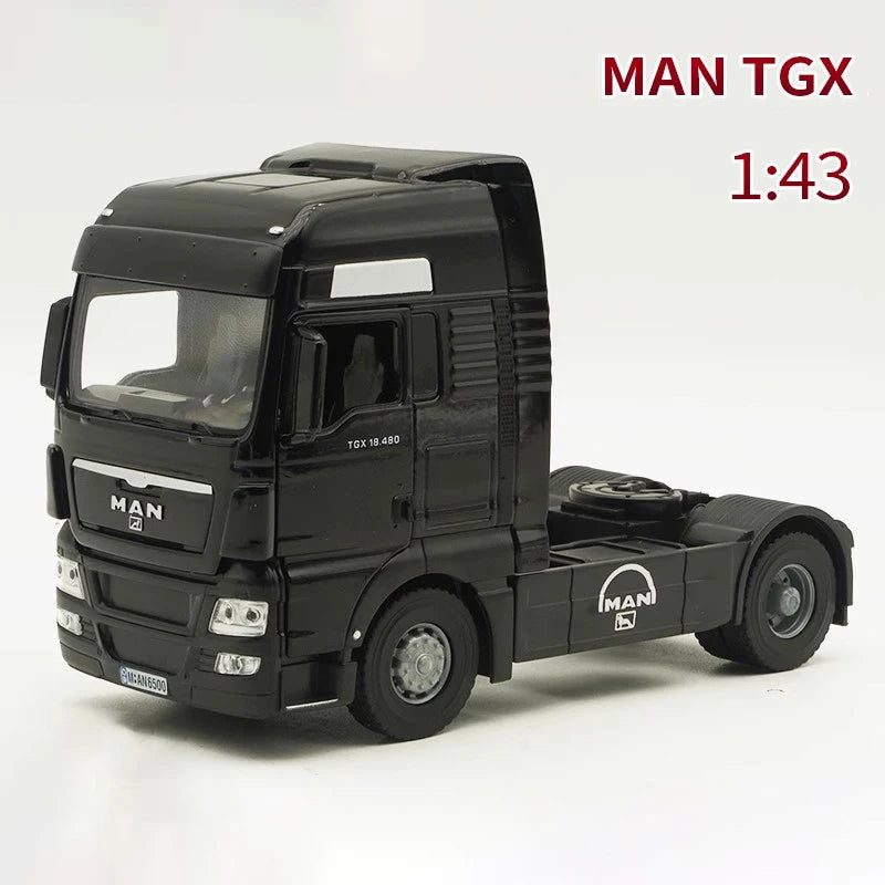 1:43 MAN TGX Trailer Semi Trailer Truck