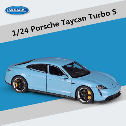 Welly 1:24 Porsche Taycan Turbo S