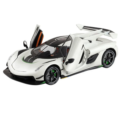 Koenigsegg 1:24 Car Model Simulation