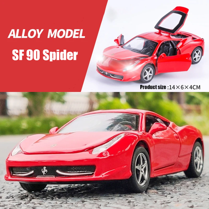 1:32 Ferrari 458 Italia SF90 Supercar