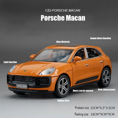 1:32 Porsche Macan T SUV Car Model