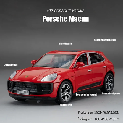 1:32 Porsche Macan T SUV Car Model