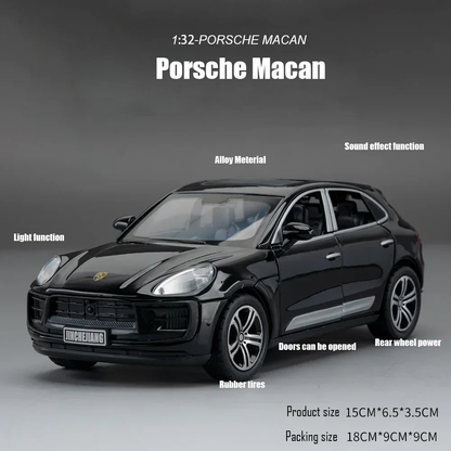 1:32 Porsche Macan T SUV Car Model